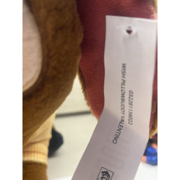 Disney Wish Valentino Goat 13" Large Plush Pillow Buddy Pal Cuddle Soft Toy Gift - Picture 2 of 6